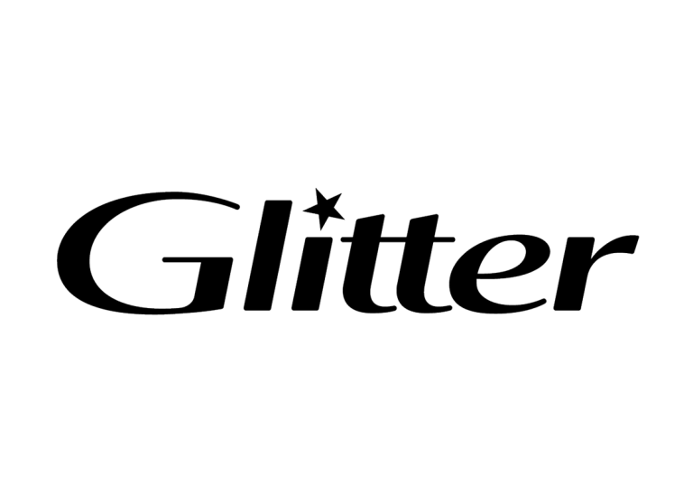 Glitter logo