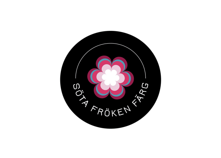 Söta fröken färg logo