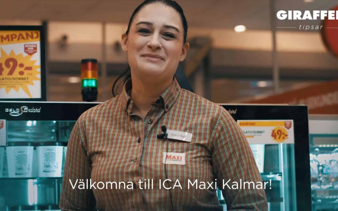 Ica Maxi Giraffen tipsar