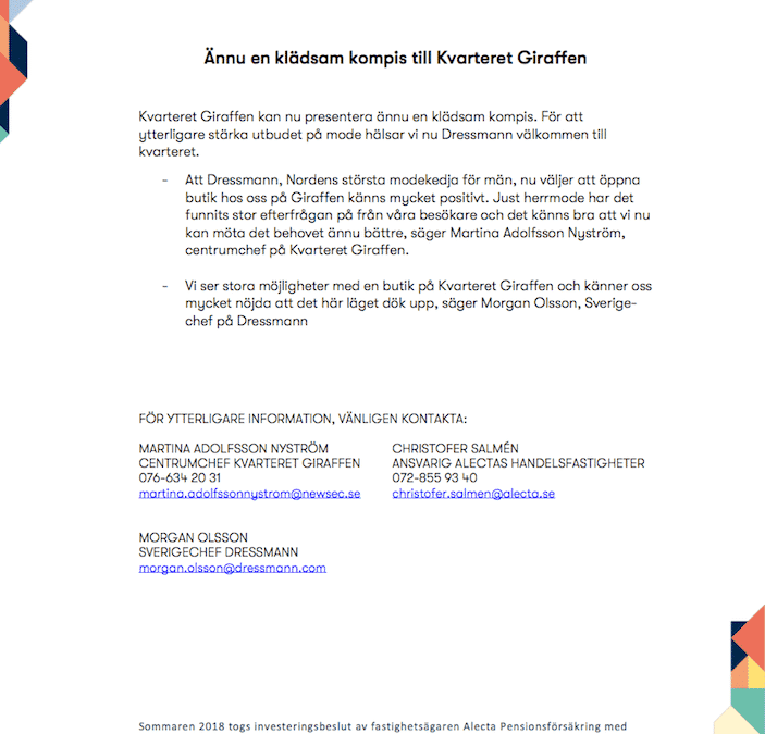 Press release 14 February 2020