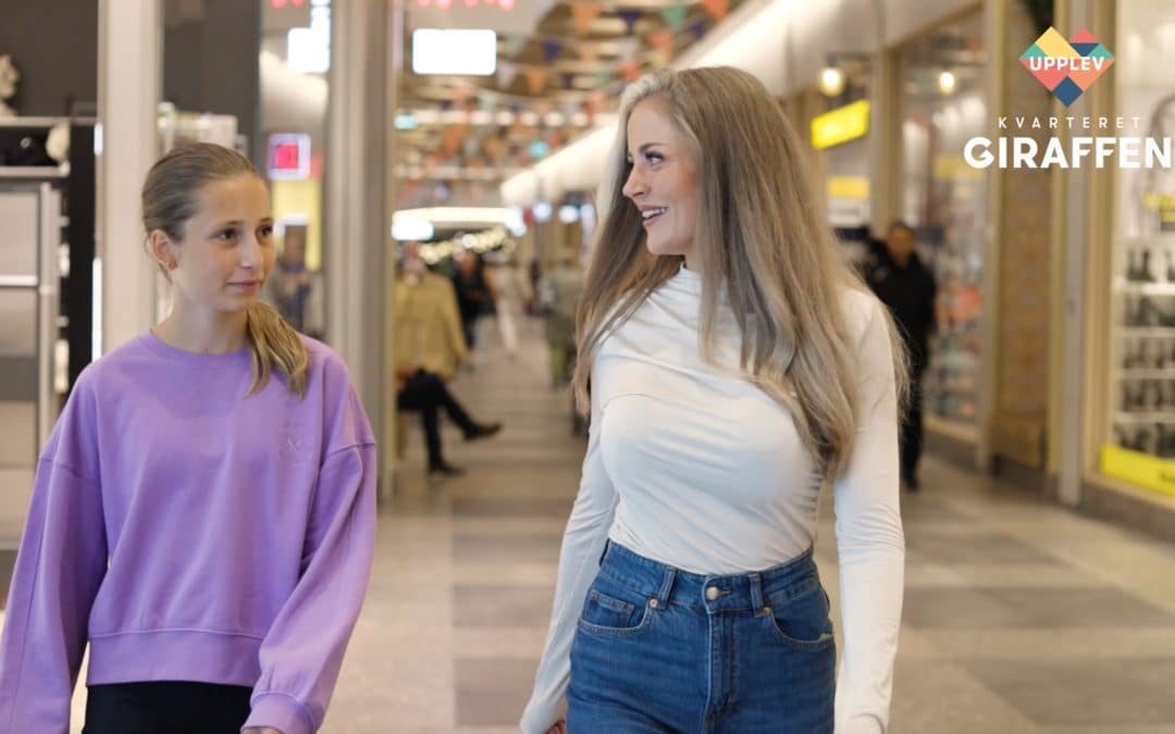 Vlogg Upplev Kvarteret Giraffen – Shoppingkväll