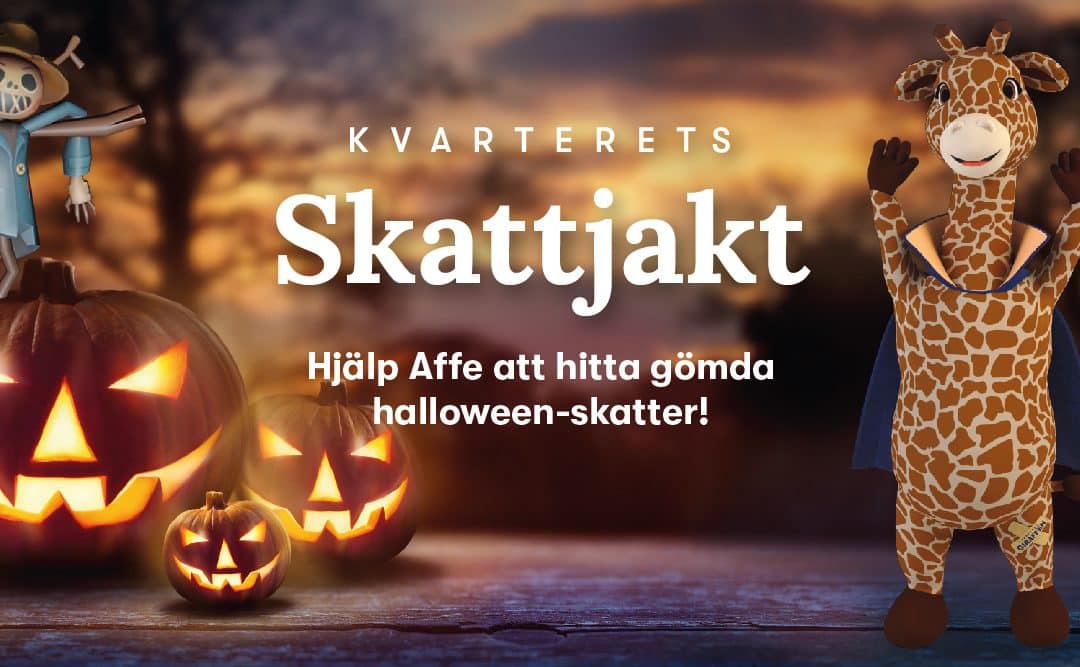 Digital Skattjakt med Affe Giraff