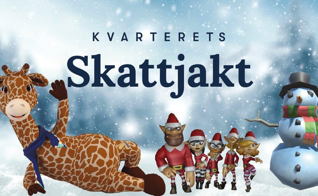 Digital Skattjakt med Affe Giraff