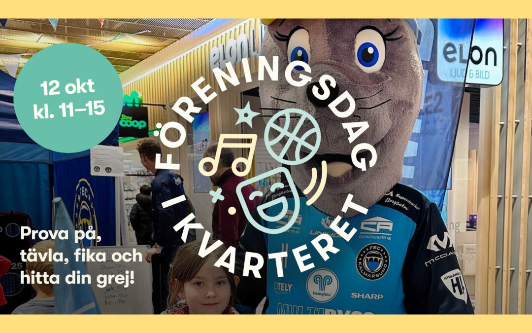 Event: Föreningsdag i Kvarteret 12 oktober!